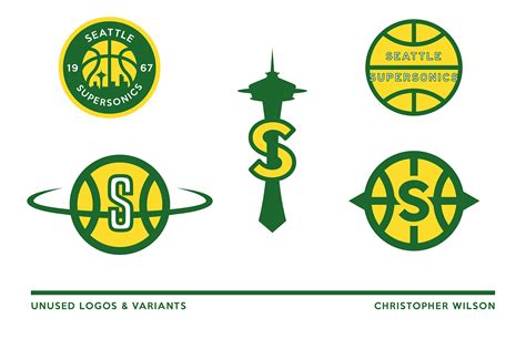 Seattle Supersonics Design On Behance