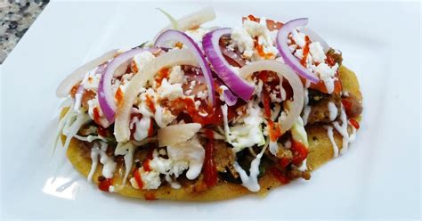 Mexican Street Food Huaraches Mexican Recipe Easy Cooking With Sandy