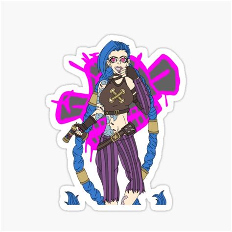 Jinxed No Background Sticker For Sale By Brownhj0329 Redbubble