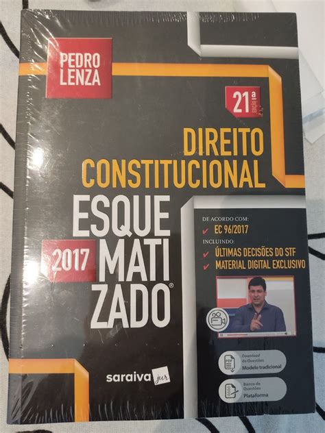 Direito Constitucional Esquematizado Pedro Lenza Livro Editora