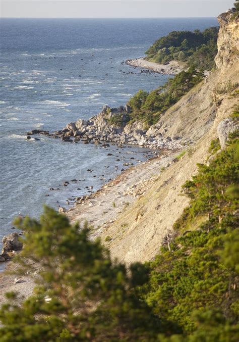 Coastline on the Island Gotland.GN Stock Photo - Image of coastline ...