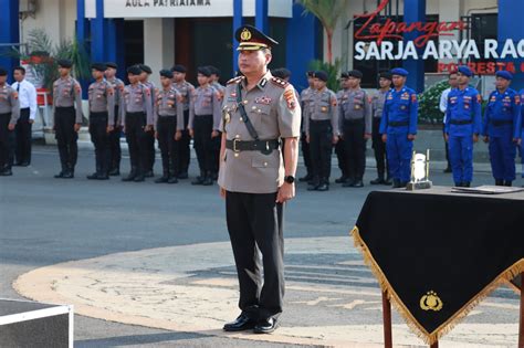 Kapolresta Cilacap Pimpin Serah Terima Jabatan Wakapolresta Cilacap