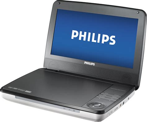 Best Buy Philips 9 Widescreen TFT LCD Portable DVD Player Silver