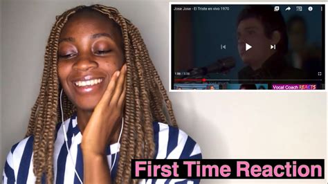 Jose Jose El Triste En Vivo 1970 First Time Reaction YouTube