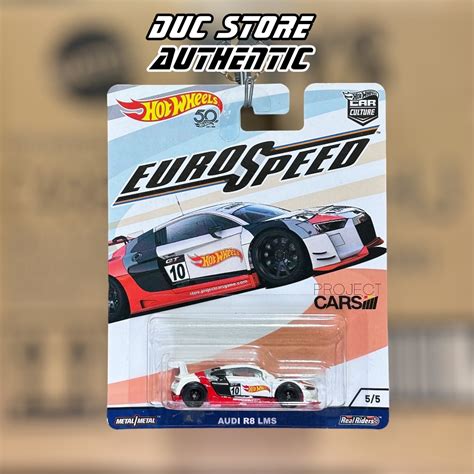 Flc15 Hot Wheels Audi R8 Lms Car Culture Eurospeed Shopee Malaysia