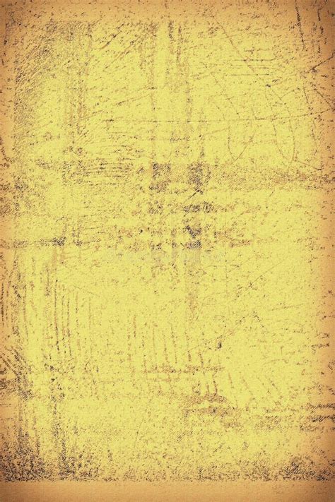 La Textura Del Papel Amarillo Viejo Fondo Abstracto De Grunge Stock De