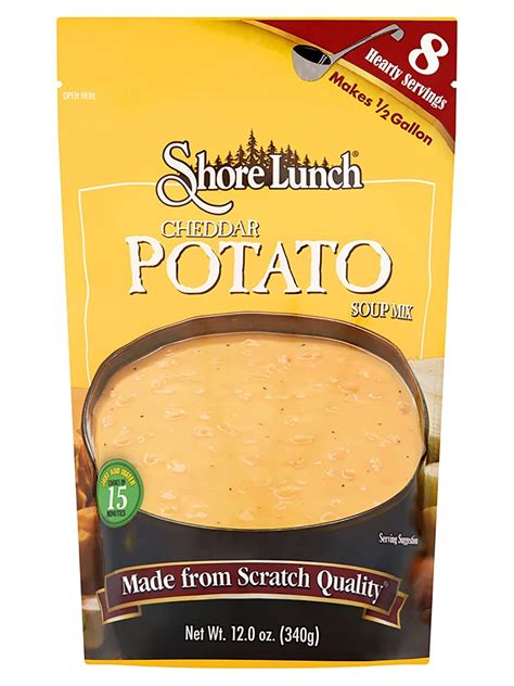 Amazon Shore Lunch Soup Mix Cheddar Potato Soup Mix Hearty