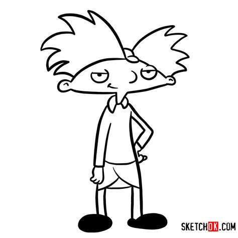 How to Draw Arnold, the Football-Headed Protagonist | Hey Arnold!