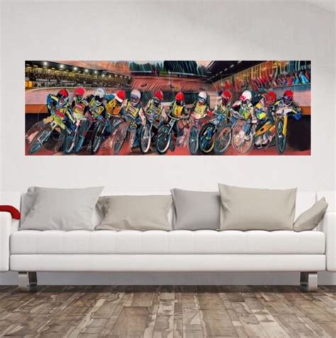 Coventry Bees Speedway Pride Of The Hive Canvas Limited Edition Ebay