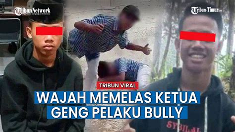 Lihat Wajah Mk Pelaku Perundungan Siswa Smp Cimanggu Di Kantor Polisi