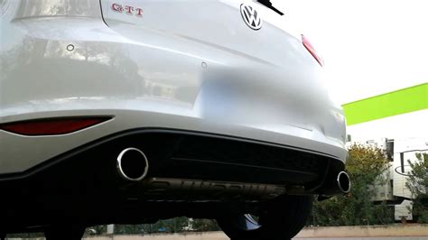 Gti Mk7 Apr Exhaust Crackle Pops And Bangs Youtube