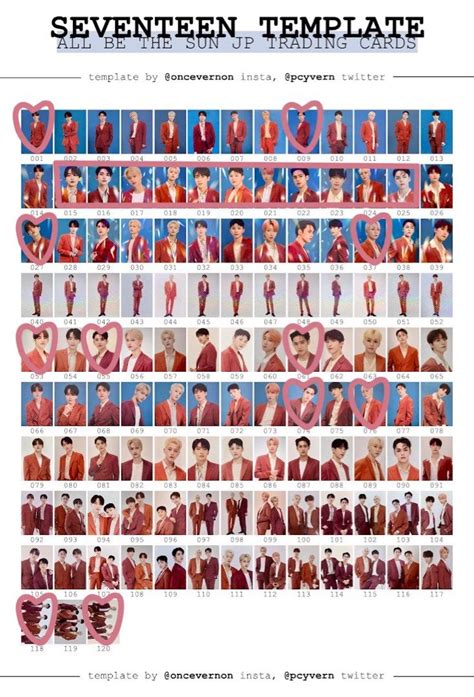 Wts Wtt Seventeen Svt Japan Trading Cards Scoups Jeonghan Joshua Jun