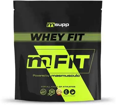 Solo Hoy Kg Prote Na Suero De Leche Whey Fit Masmusculo Fit Line