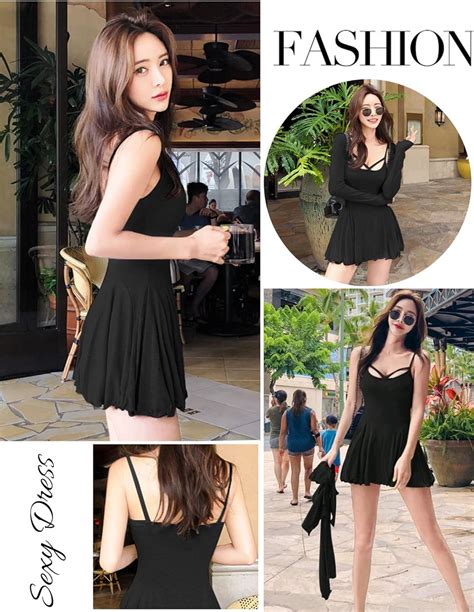 Adome Sexy Dresses For Women Sleeveless Spaghetti Strap