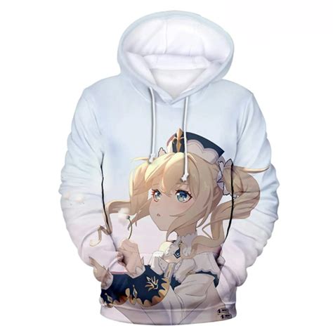 Game Genshin Impact Cosplay 3d Printing Fashion Hooded Sweatshirt