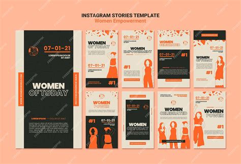 Free Psd Women Empowerment Social Media Stories