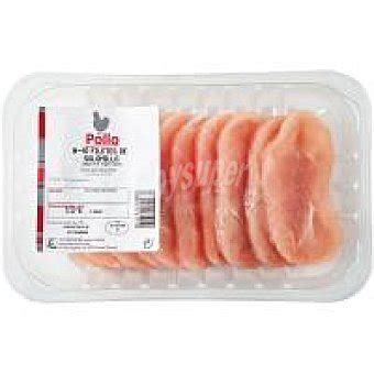 Eroski Filetes Extrafinos De Solomillo De Pollo Bandeja 350 G