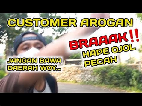 Ojol Ribut Di Jalan Dengan Customer Serlokchannel Youtube