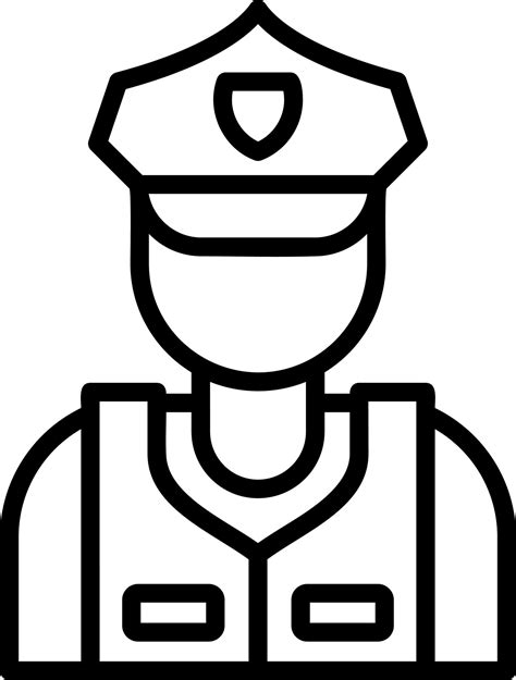 Security Guard Vector Icon Design 16492455 Vector Art At Vecteezy