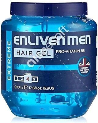 Enliven XL Extreme Blue Hair Gel 500 Ml EBay