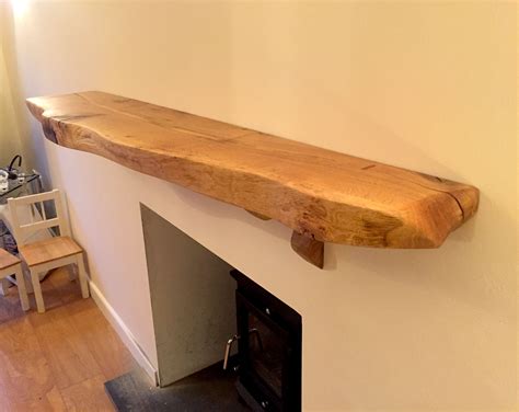 Mantle Shelf Crafted From Our Own Stock Of Sustainably Harvested