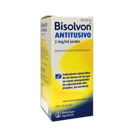 Bisolvon Antitusivo Jarabe 200 Ml