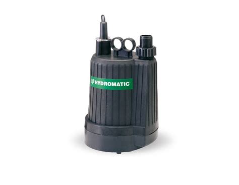 Pentair Hydromatic HUP 1 4 HP Submersible Utility Water Removal Pump