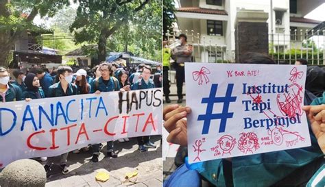 Kemelut Pembayaran UKT Via Pinjol Di ITB Mahasiswa Sampai Demo Beranda