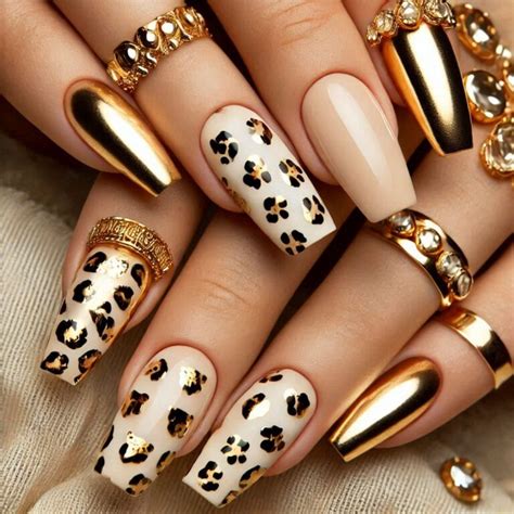 Classy Nude And Gold Nail Design Ideas To Elevate Your Look Style Zuri