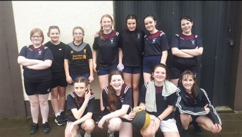 Celebrating Our 1st Year Girls Basketball Team Scoil Aireagail