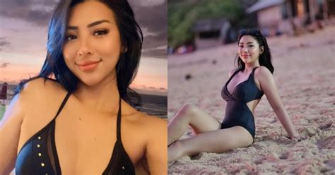Pose Pakai Bikini Di Bali Angela Lorenza Bikin Netizen Mimisan Teknonews