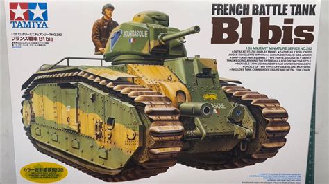 Tamiya French Battle Tank B Bis Scale Model Tank Youtube