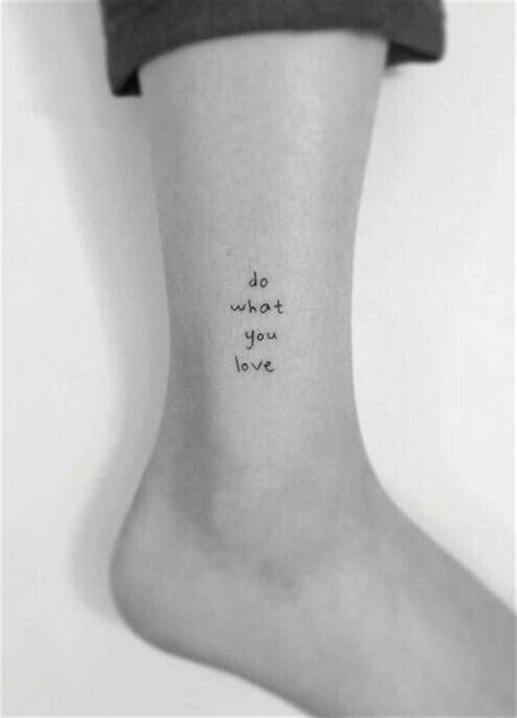 45 Small But Meaningful Words And Quotes Tattoo Designs You Would Love ...