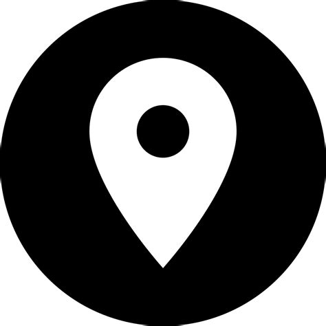 Location Icon White Png 375671 Free Icons Library