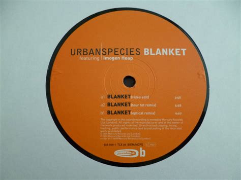 Urban Species Blanket Feat Imogen Heap Remixed By Four Tet Optical