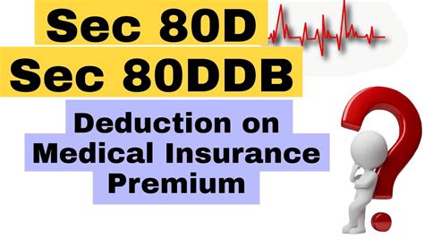 Deduction For Medical Insurance Premium Sec D Youtube