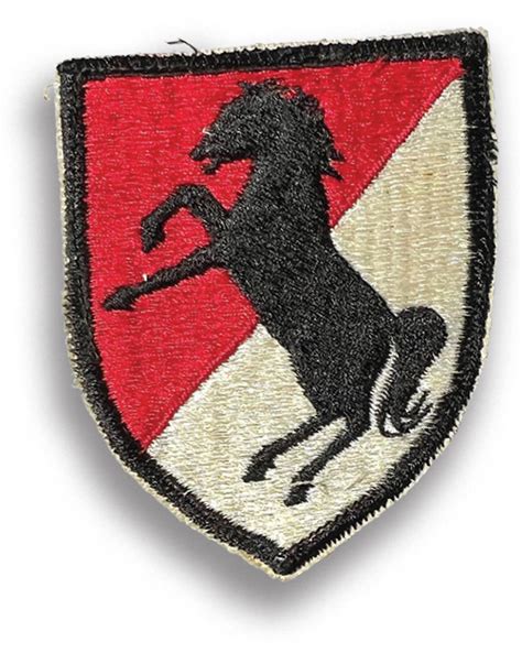 11th Armored Cavalry Black Horse Patch Autumn Viep 22 Historynet