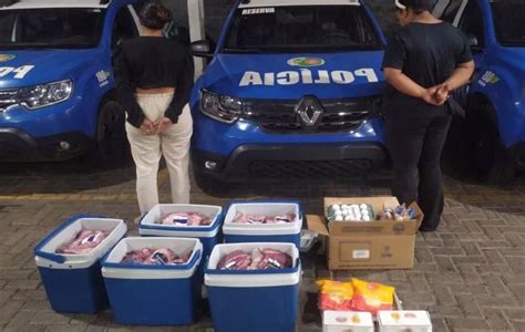 Mulheres S O Presas Ap S Furtarem Carne E Cerveja Para Fazer Festa Em