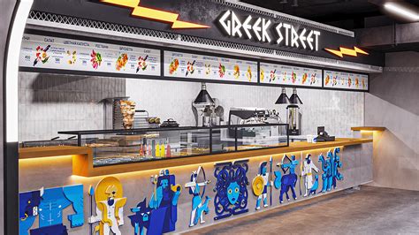 КОРНЕР "GREEK STREET" on Behance