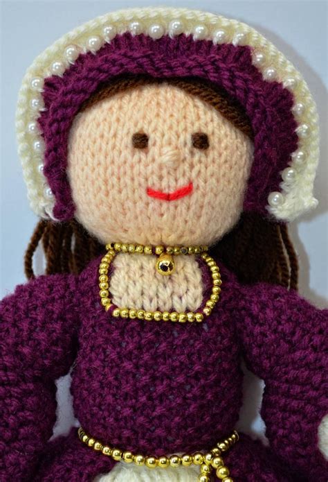 Tudor Knitted Doll Toy Doll Knitting Pattern Etsy Yarn Dolls Knitted