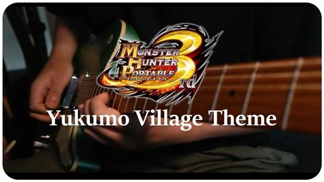 Monster Hunter Yukumo Village Theme Black Lute Ver Cover 몬스터 헌터