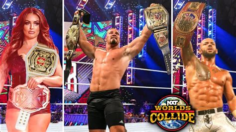 WWE NXT WORLDS COLLIDE 2022 Highlights YouTube