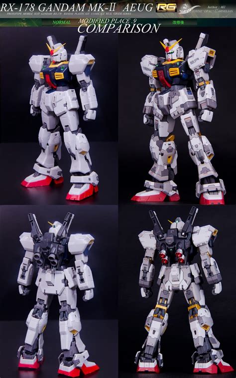 Gundam Guy Rg Gundam Mk Ii Aeug Customized Build Gundam