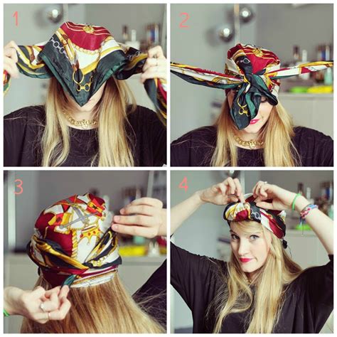 Comment Porter Le Foulard Dans Les Cheveux Avec Style