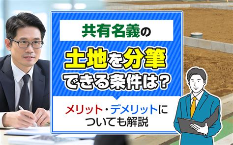 共有名義の土地を分筆できる条件は？メリット・デメリットについても解説｜鹿児島市の不動産売却｜南国殖産 株式会社