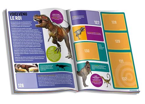 PANINI DINOS NATIONAL GEOGRAPHIC KIDS fiche signalétique