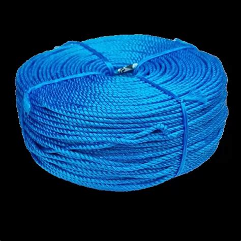 4mm Blue Poly Rope 220m Coils At Low Prices From RopesDirect