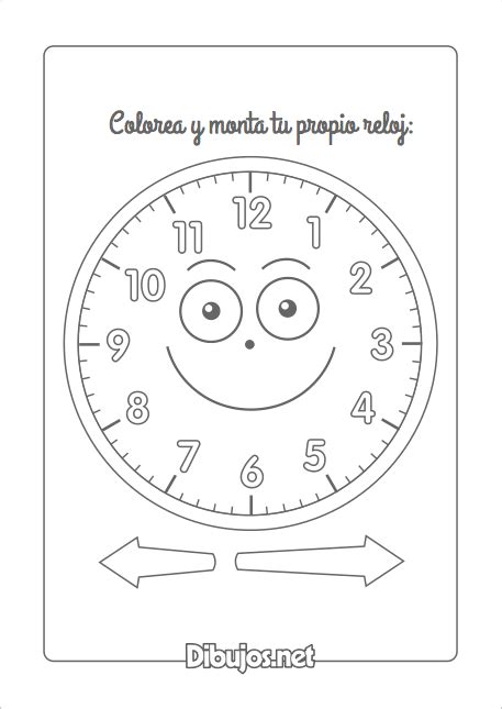 3 Hojas De Actividades Para Aprender A Leer Las Horas Dibujos Net