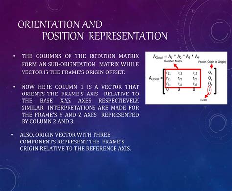 Use Of Matrix In Robotics Ppt