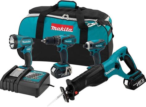 Makita Xt704 18v Lxt Lithium Ion Cordless 7 Pc Combo Kit 3 0ah